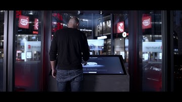 Mazda Multitouch Roadshow Installation