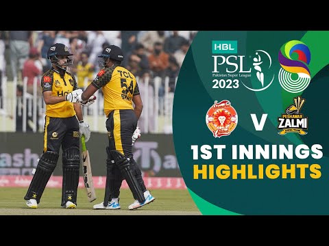 1st Innings Highlights | Islamabad United vs Peshawar Zalmi | Match 29 | HBL PSL 8 | MI2T