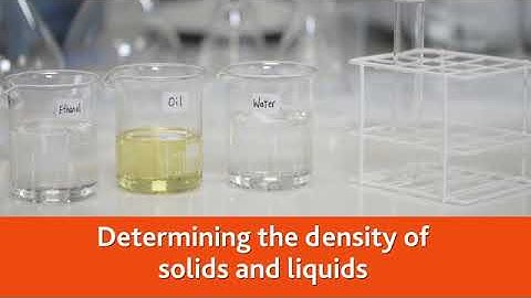 Density calculation for Solid and Liquid 📜Ｃａｍｂｒｉｄｇｅ ⭕-Level 5054  🄰🅃🄿