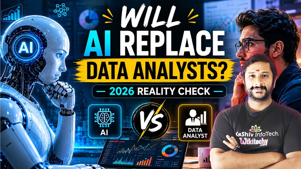 Will AI Replace Data Analysts? — 2026 Reality Check | Kaashiv Infotech ...