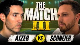 The Match III Aizer vs Schneier Tennis Fantasy Football for Charity Live Q A Reaction