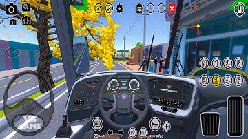 Scania Double Decker Bus New Mod Drive - Proton Bus Simulator 2023 Gameplay