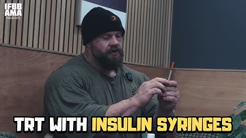 Pijn bij injecties verminderen: insulinenaalden gebruiken voor TRT