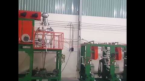 Máy thổ túi ni lông ! Máy thổi túi ni lông in 3 màu.