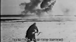 Немецкая военная кинохроника.Атака танков и пехоты на деревню Немецкая военная кинохроника.Атака танков и пехоты на деревню