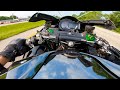 300whp ninja h2 pure sound vandemon exhaust 14500rpm