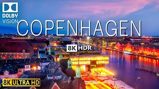 COPENHAGEN 8K Video Ultra HD With Soft Piano Music - 60 FPS - 8K Nature Film