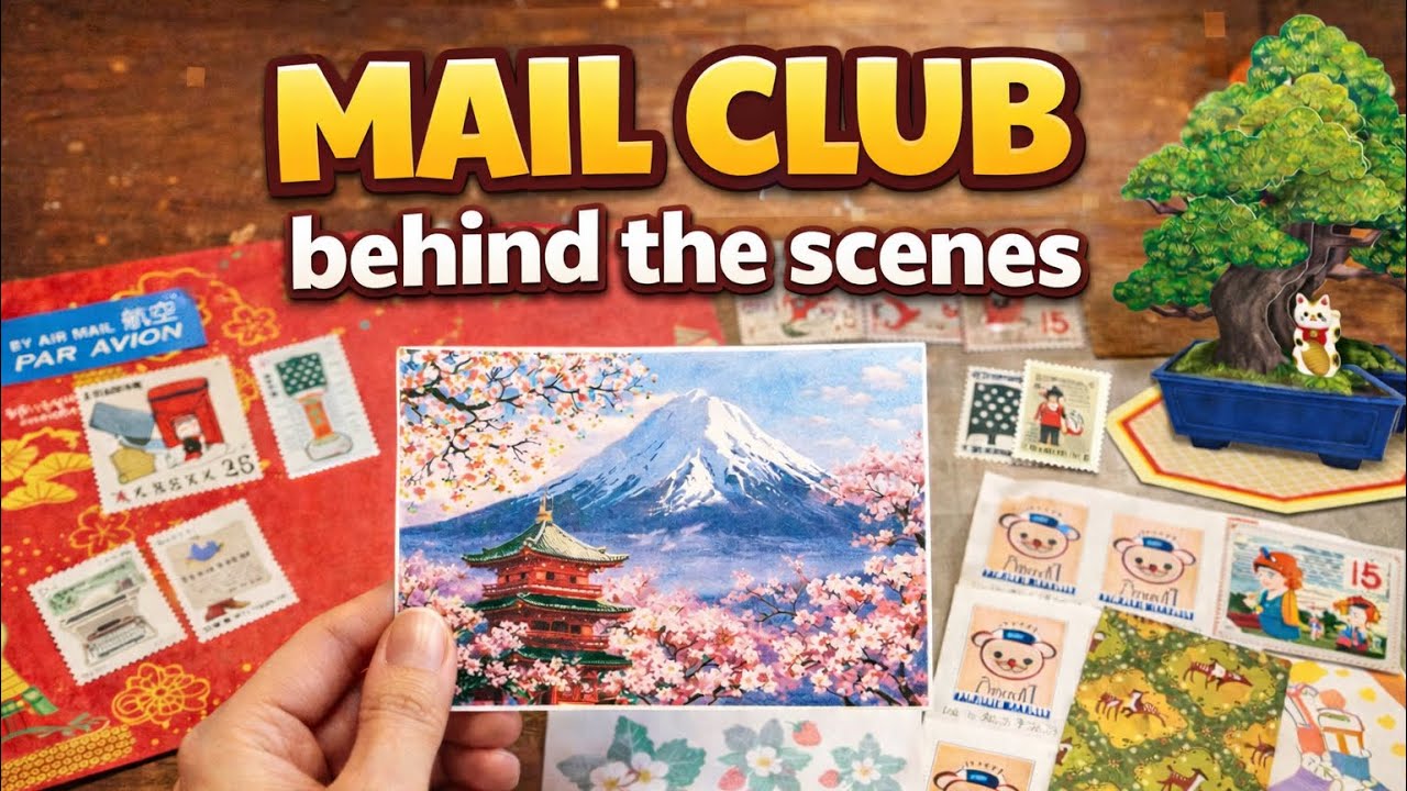 What You Get in My Japan Mail Club ✉️🇯🇵