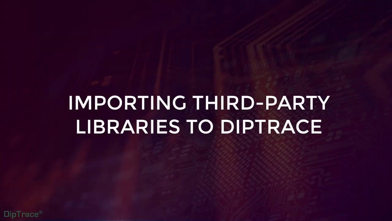 diptrace libraries diptrace libraries