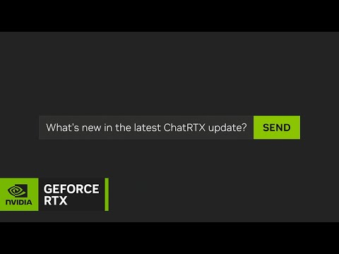 ChatRTX Update: New Models & Features | Voice & Image Data Support