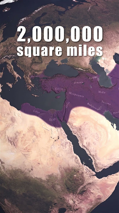 How huge was the Persian Empire?