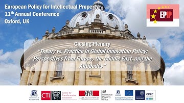 EPIP 2016 Innovation Policy Plenary