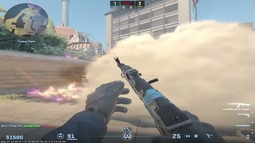 ⚡ CS2: 1 vs 4 clutch 🎯 | Faceit Lvl 10 on Premier 💀