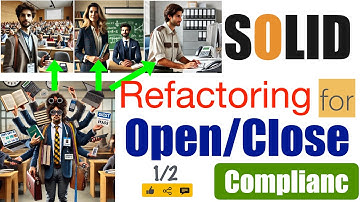 Refactoring for Open & Closed Principle | OCP Compliance (1/2 )| SOLID Compliance - Part 3