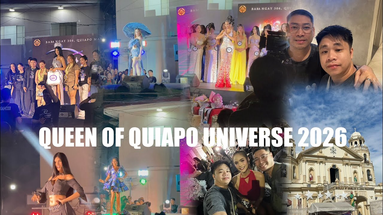 Nag punta kami sa Quiapo | QUEEN OF QUIAPO UNIVERSE 2026