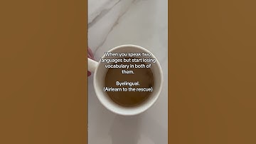 Airlearn helped me regain control over my languages, no more mixed-up words!