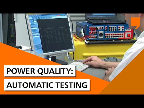 Power quality: Automatic testing