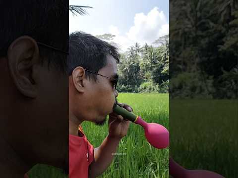 bamboo slingshot that
