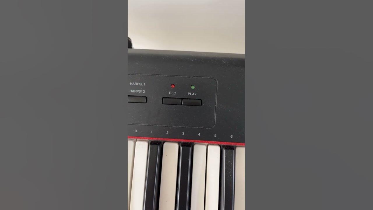 Yamaha Piaggero NP32 is a travel piano! #shorts