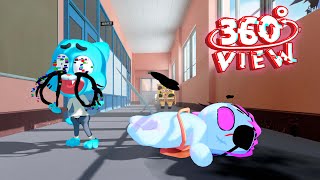 Gumball Vs Pibby FNF 360° My Amazing World Animation.