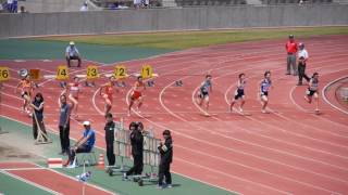 20150607群馬県記録会女子100m10組