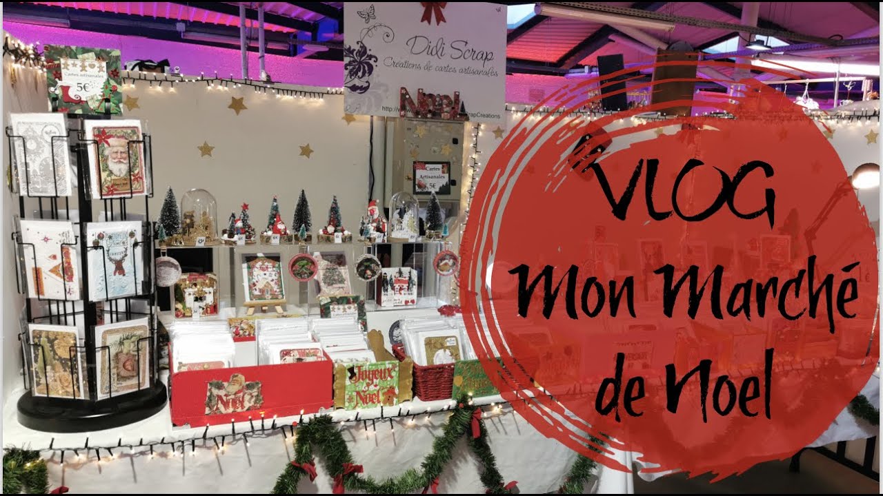 VLOG de mon MARCHE de NOEL à Savigny sur Orge
