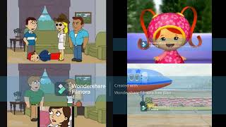 Goanimate Vs. Team Umizoomi Sparta Quadparison