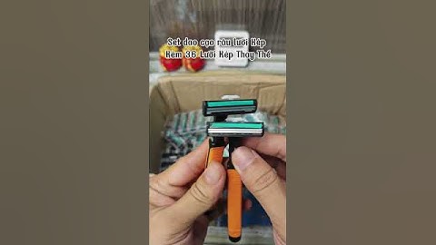 Dao cạo râu 36 lưỡi kép #daocaorau #daocaorauluoikep