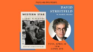Author Talk: David Streitfeld — Western Star- with Marie Arana @politicsprose