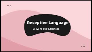 Example of Receptive Language | Activities for kids | Activities for School