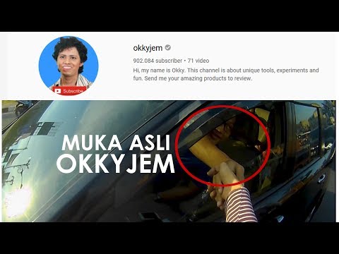 TERUNGKAP !!!! MUKA OKKYJEM SI YOUTUBER REVIEW TERKENAL #motovlog