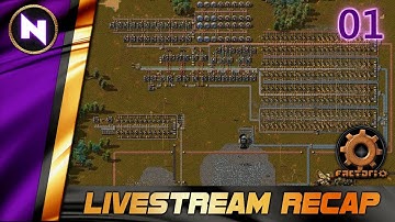 Factorio Twitch Recap | #1 CHALLENGING STANDARD DESIGNS | Livestream Summary