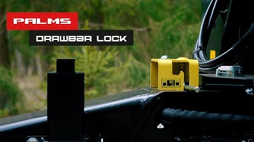 PALMS forestry log trailer drawbar lock