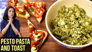 Pesto Recipe | How To Make Pesto Pasta And Toast | How To Make Pesto Sauce | Sauce Recipe By Tarika screenshot 2