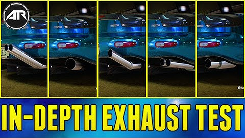 Need For Speed : In-Depth Exhaust Sound Sound Testing!!! (Need For Speed Science)