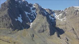The North Face And Tower Ridge, Ben Nevis, Ariel Footage