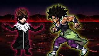 Aizen TYBW V6 Nerf OP (Resprite) VS Broly DBS V2 OP in Jump Force Mugen