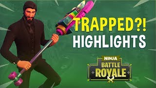 Trapped?! - Fortnite Battle Royale Highlights - Ninja