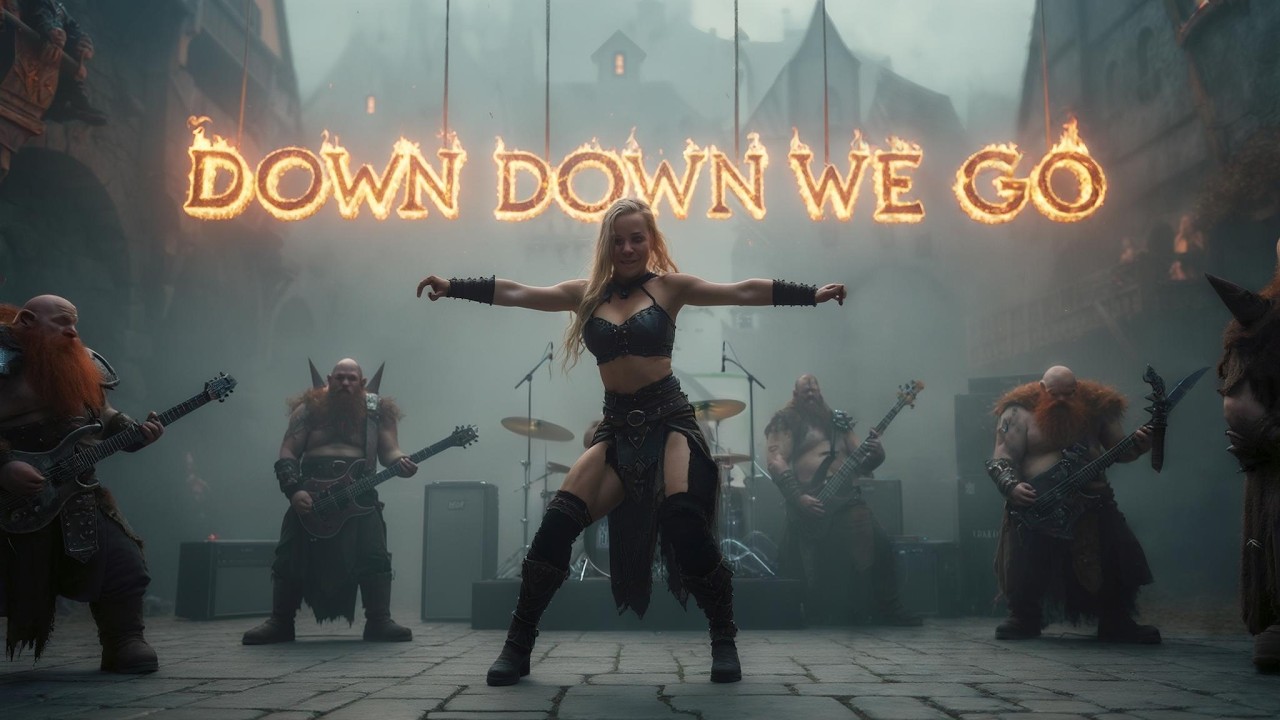Down Down We Go – Epic Dwarven Metal Song | Fantasy Metal