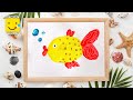 Как нарисовать ЗОЛОТУЮ РЫБКУ - урок рисования для малышей