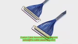 Discover Precision camera-link micro-coax sensor cable Italy factory High Reliability Assembled by L