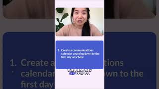 Back to School: Communications Calendar for Families #shorts