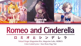 【GAME SIZE】Romeo and Cinderella  | Kagamine Rin, Megurine Luka, Meiko ver. | Kan/Rom/Eng/Viet