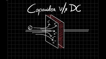 Why capacitors block DC? | Electronics 101