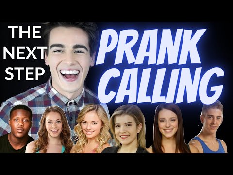 The Next Step - Prank Calling The Cast // Brit & Bren
