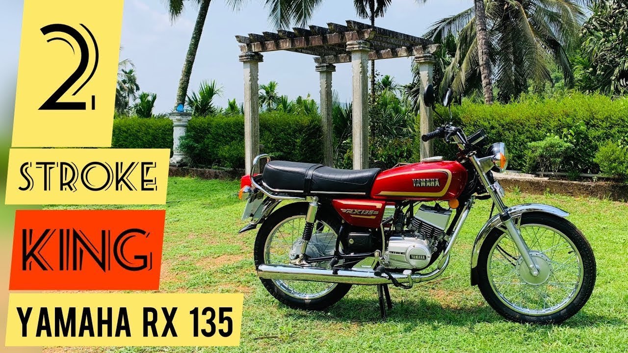 YAMAHA RX 135 PERFECT RESTORATION 1998 MODEL OLD MOTORCYCLE RESTORED