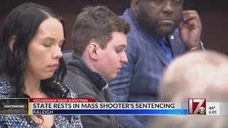 State rests case in Raleigh Hedingham shooting hearing
