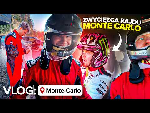 I RIDED WITH THE WINNER OF THE MONTE CARLO RALLY | Vlog 1