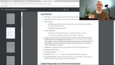 Tableau Data Analyst Certification Review