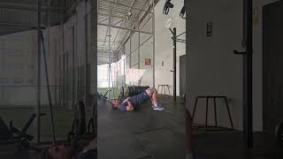 Abducciones de cadera en puente de gluteo
